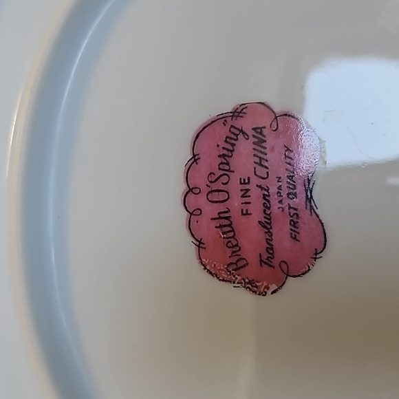 Vintage Gravy Boat, 1960 Dinnerware, Floral Gravy Server, Fine China, Japanese - Picture 6 of 10